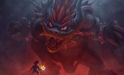 bowser from deviantart