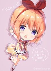 hoto cocoa from gochuumon wa usagi desu ka? by amedamacon