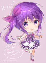tedeza rize from gochuumon wa usagi desu ka? by amedamacon