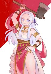 edelgard von hresvelg from fire emblem by bone (stare)