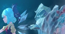 cirno from touhou by gaanzi