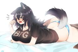 grey wolf (kemono friends) from kemono friends