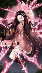 kamado nezuko from kimetsu no yaiba by ru zhai