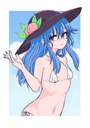 hinanawi tenshi from touhou by kani