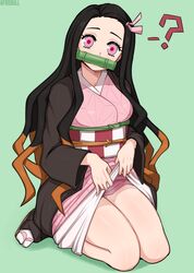 kamado nezuko from kimetsu no yaiba by afrobull