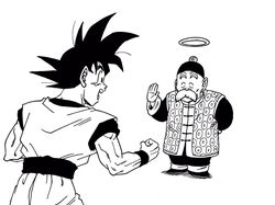 grandpa gohan from dragon ball by lee (dragon garou)