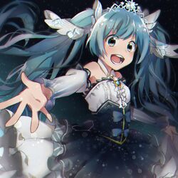hatsune miku from vocaloid