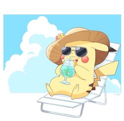 pikachu from pokemon by mei (maysroom)