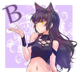 blake belladonna from rwby by iesupa