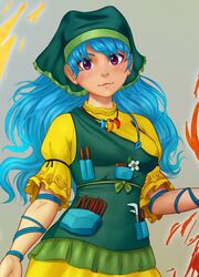 haniyasushin keiki from touhou by aethos