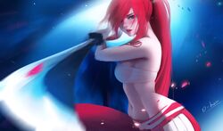 erza scarlet from fairy tail by d-han