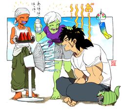 broly (dragon ball super) from dragon ball by sakaikurinea