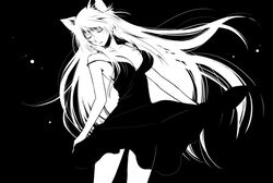 black hanekawa from bakemonogatari by sabonasu