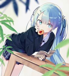hatsune miku from vocaloid by sama