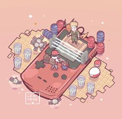 magnemite from pokemon by yamato-leaphere