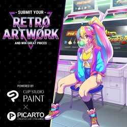 mimi (picarto.tv) from pac-man (game) by agawa ryou