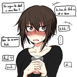 nishizumi maho from girls und panzer by noumen