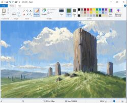 microsoft paint (software) fan art