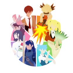 bakugou katsuki from ansatsu kyoushitsu