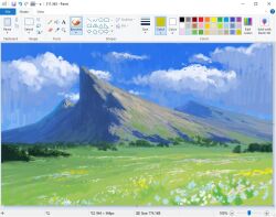 microsoft paint (software) fan art