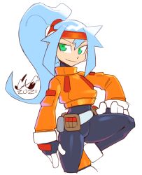 ashe (mega man) from mega man (series) by caliginousarts