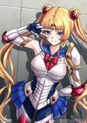 sailor moon from bishoujo senshi sailor moon by adsouto
