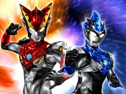 ultraman blu from ultraman r/b by hanejidyna86