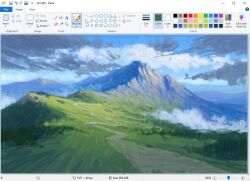 microsoft paint (software) fan art