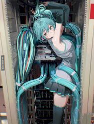 hatsune miku from vocaloid
