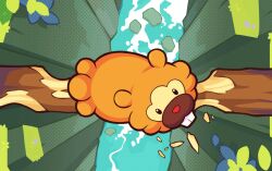 bidoof from pokemon