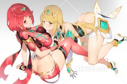 mythra (xenoblade) from xenoblade (series) by yykuaixian