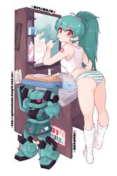 hatsune miku from gundam by yajirushi kaku