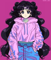 luna (sailor moon) from bishoujo senshi sailor moon