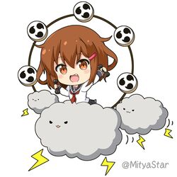 ikazuchi (kantai collection) from kantai collection by miicha