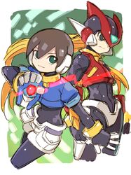 aile from mega man (series) by shigehiro (hiroi heya)