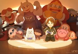 annoying dog from kirby (series) by uno yuuji