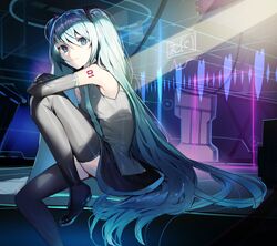 hatsune miku from vocaloid by misoni comi