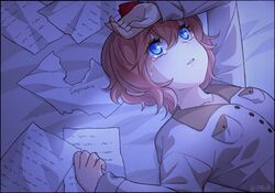 sayori (doki doki literature club) from doki doki literature club by nan