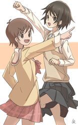 aioi yuuko from joshi kousei no mudazukai