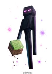 enderman from minecraft by kei-suwabe