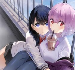shinjou akane from ssss.gridman