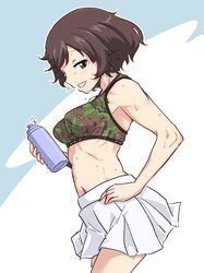 akiyama yukari from girls und panzer