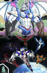 elemental hero cosmo neos from yuu-gi-ou by ponchi-ponchi