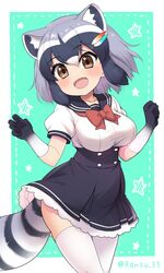 common raccoon (kemono friends) from kemono friends by ransusan