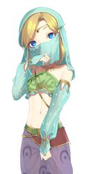 gerudo link from the legend of zelda by meimone