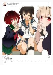 fubuki (kantai collection) from instagram