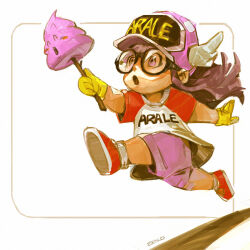norimaki arale from dr. slump by ben lo