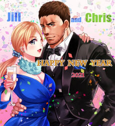 chris redfield from resident evil by nagare