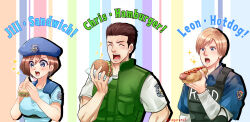 chris redfield from resident evil by nagare