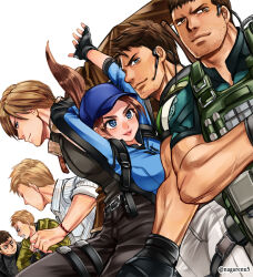 chris redfield from resident evil by nagare